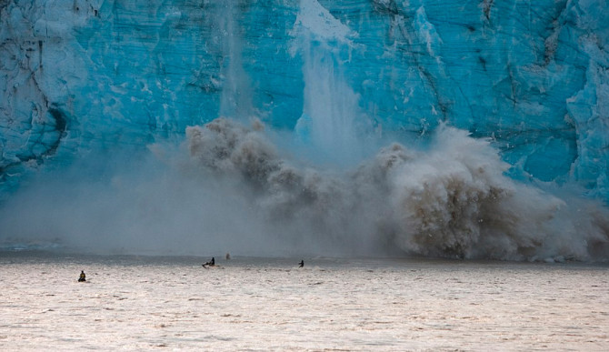 Glacier Surfing